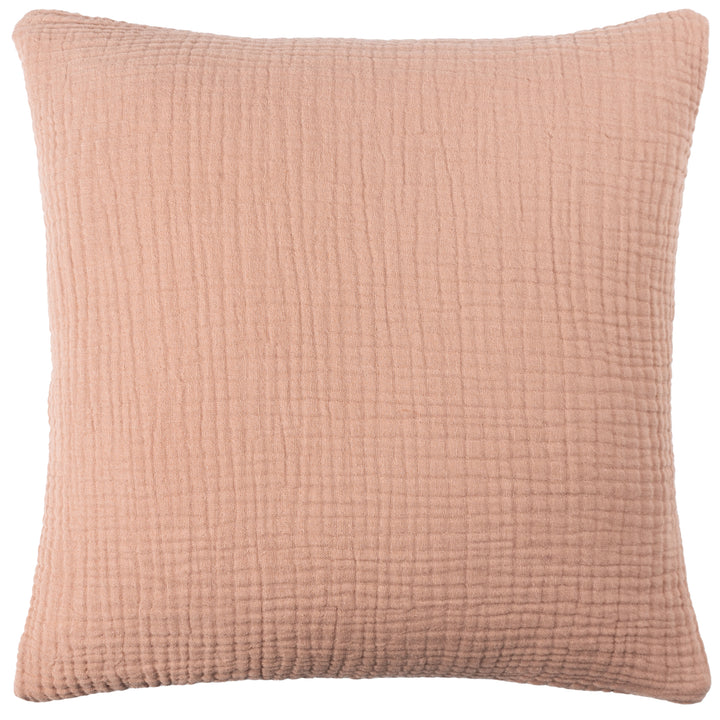 LARK 45X45 CUSHION CASE PINK CLAY