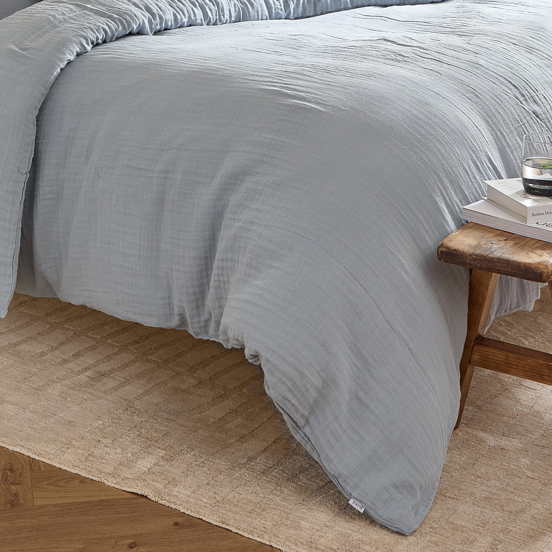 Lark Single Duvet Set Mineral Blue - image 4