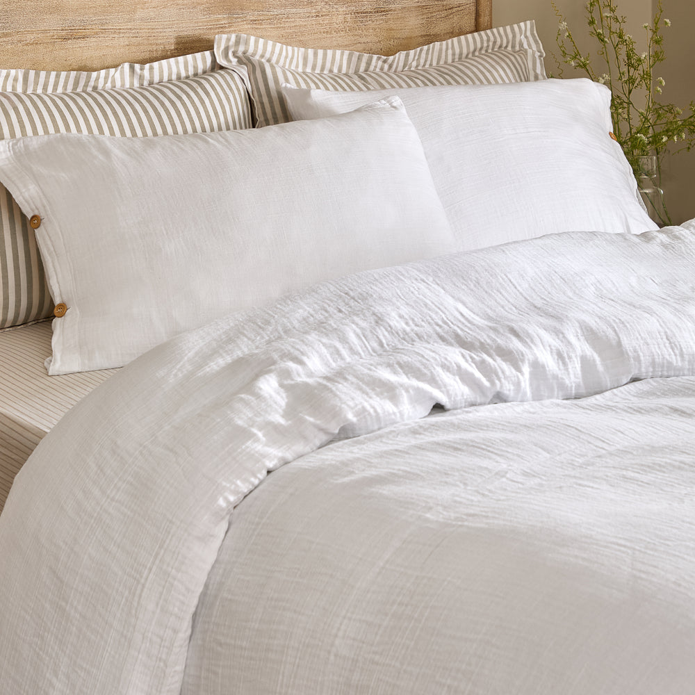 Lark Single Duvet Set White - image 2