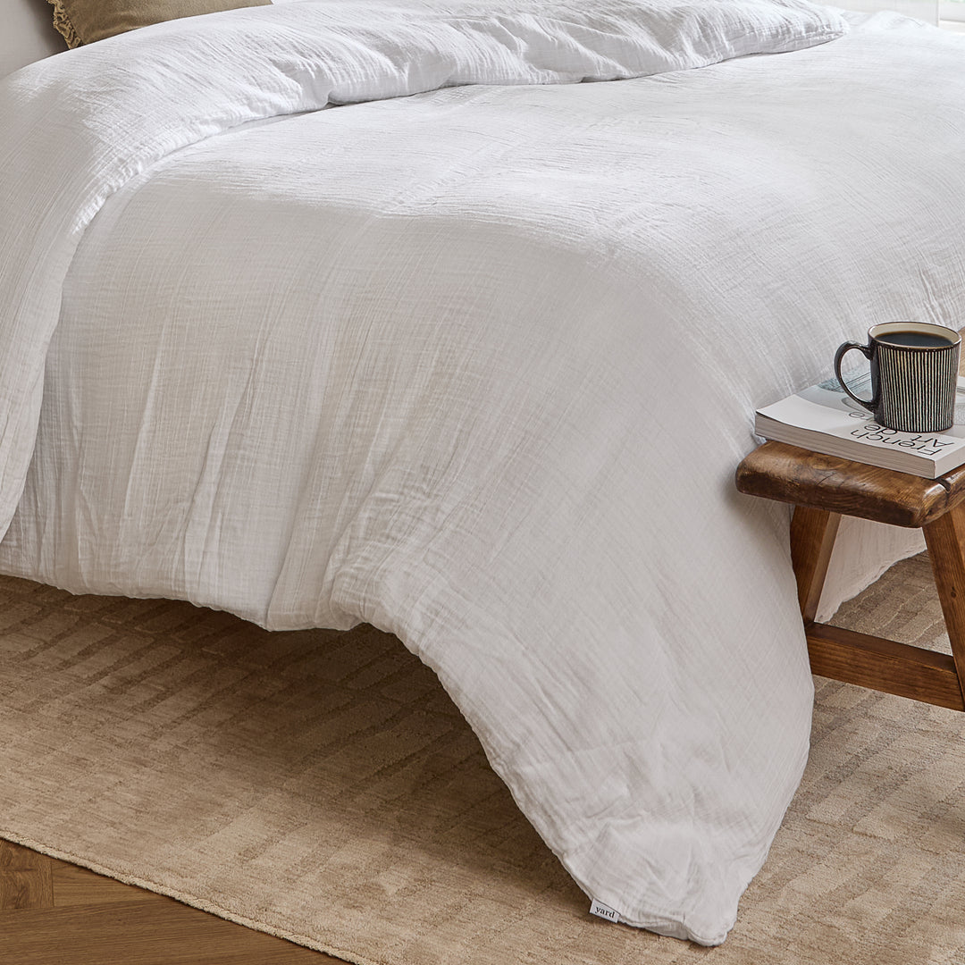 Lark Double Duvet Set White - image 4