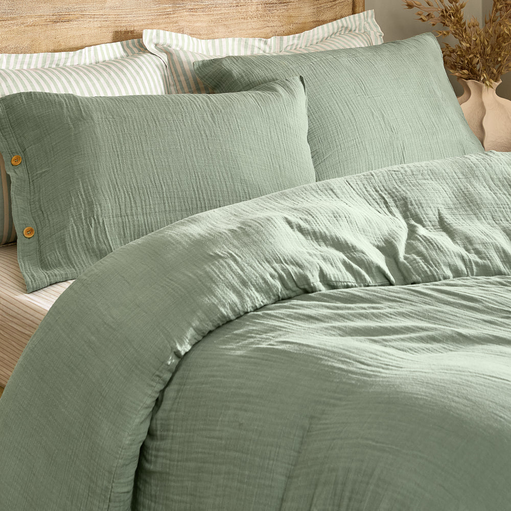 Lark King Size Duvet Set Eucalyptus - image 2