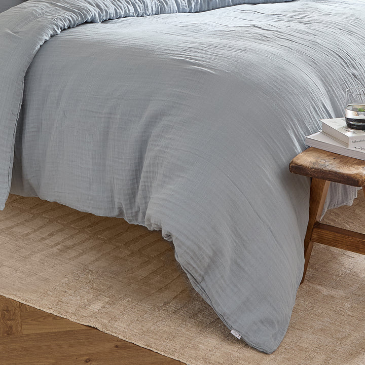 Lark King Duvet Set Mineral Blue - image 4