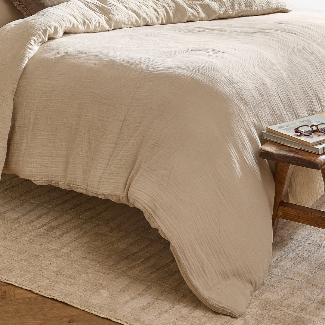 Lark King Size Duvet Set Natural - image 4