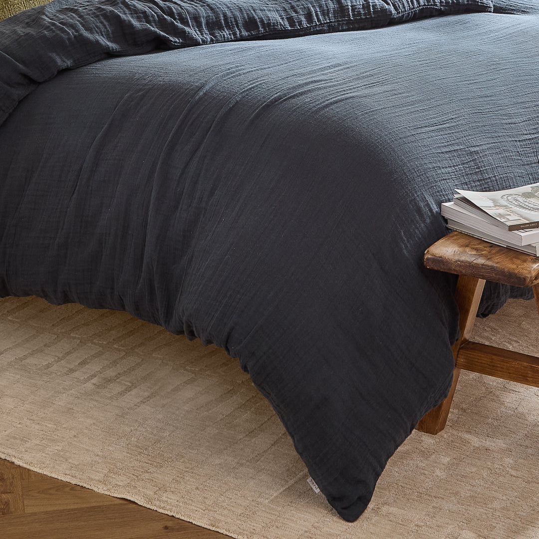 Lark King Duvet Set Navy - image 4
