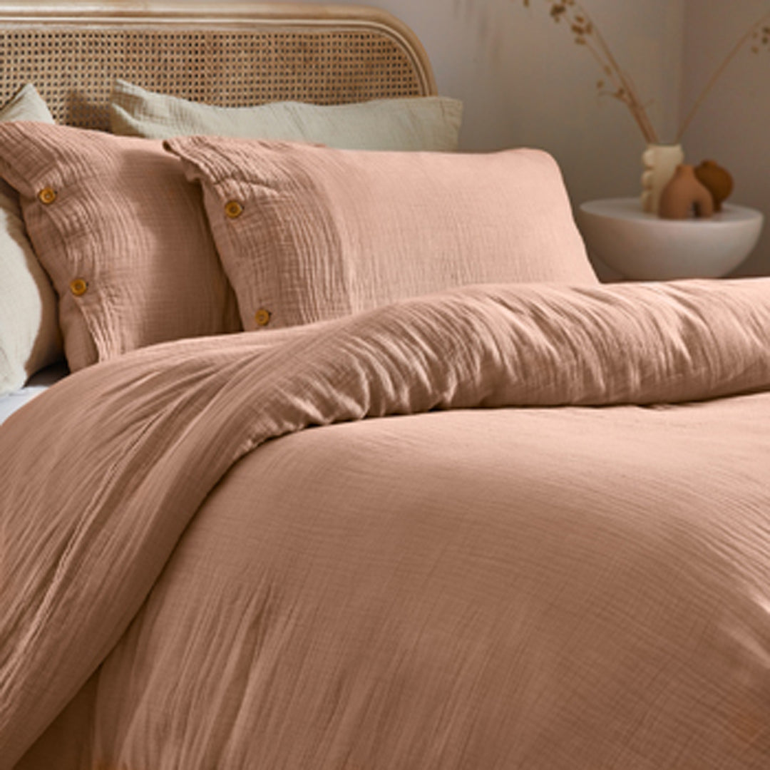 Lark King Size Duvet Set Pink Clay - image 2