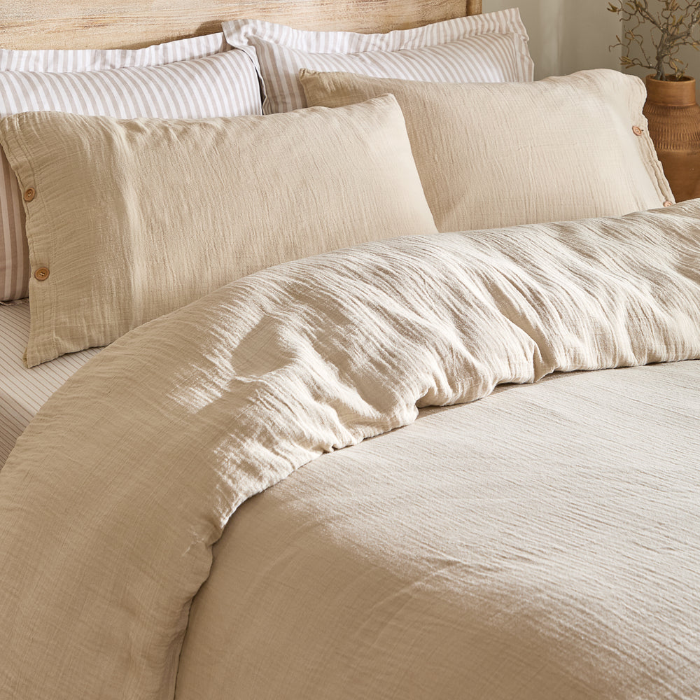 Lark Super King Duvet Set Natural - image 2