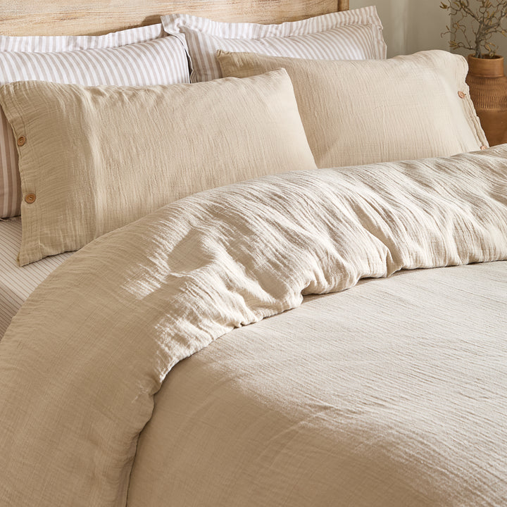 Lark Super King Duvet Set Natural - image 2