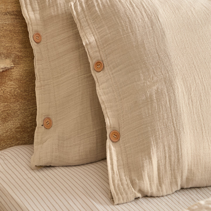 Lark Super King Duvet Set Natural - image 3