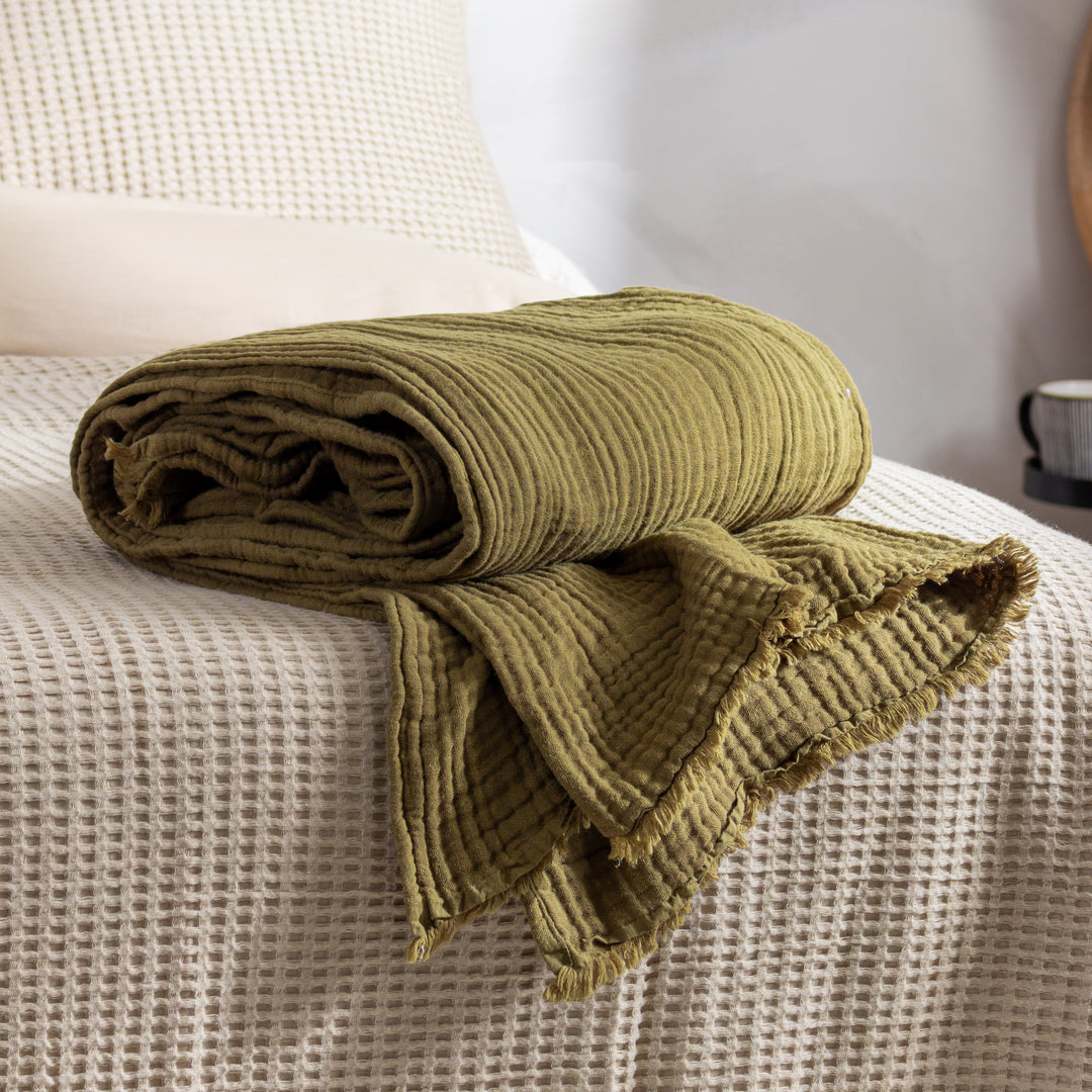 Lark 130x180 Throw Khaki