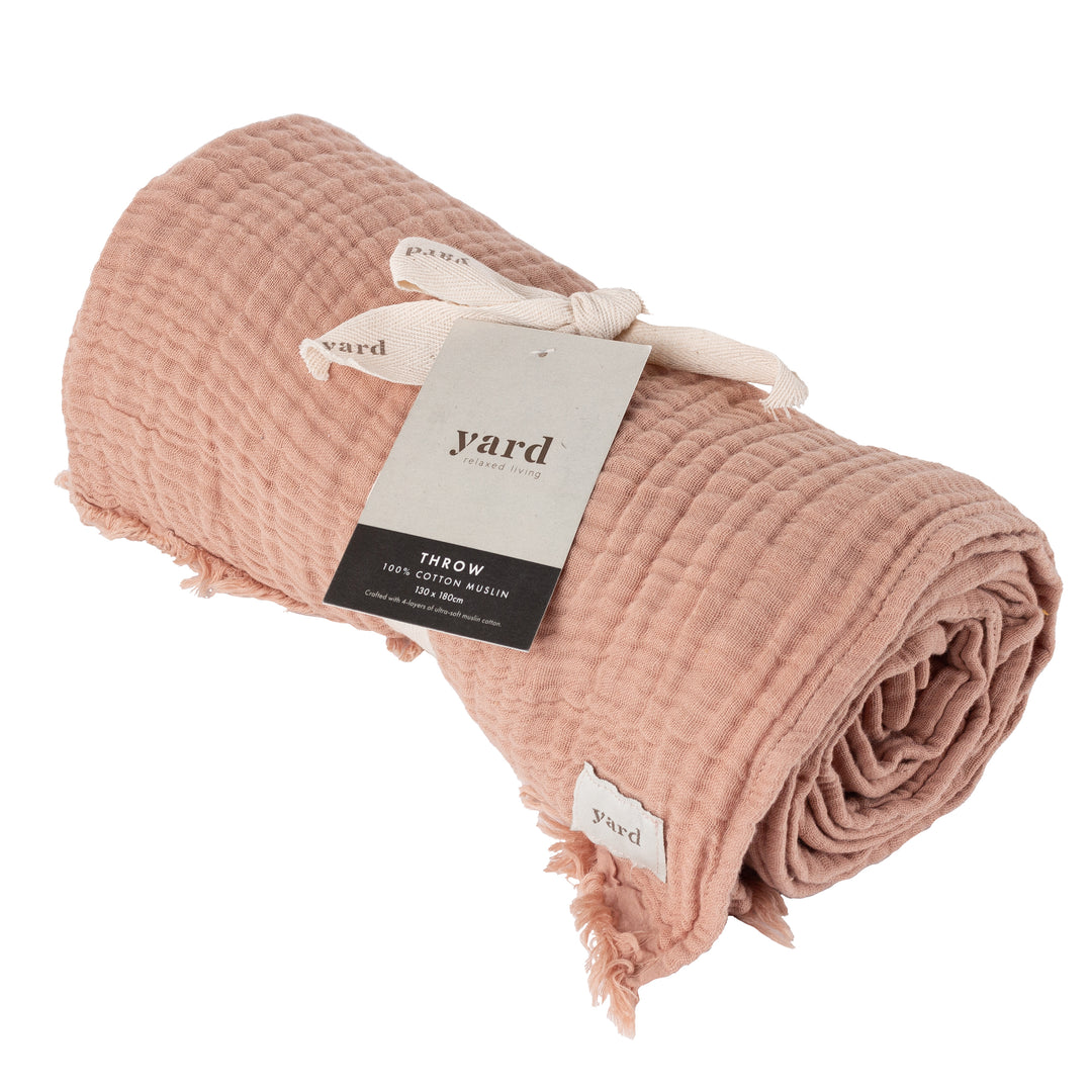 Lark 130x180 Throw Pink Clay - image 2
