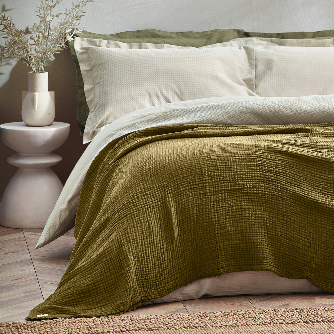 Lark 240x260 Throw Khaki