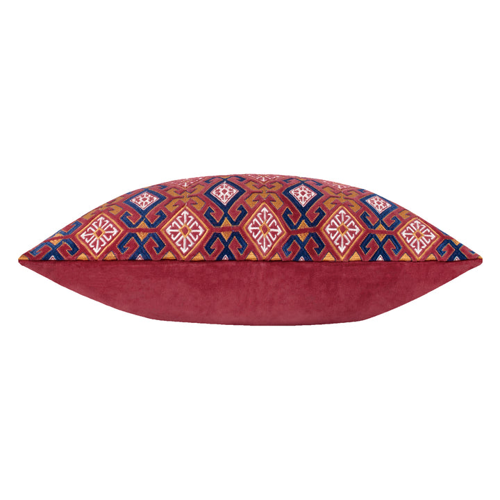Laurel 30x60 Cushion Case Ruby/Gold - image 4