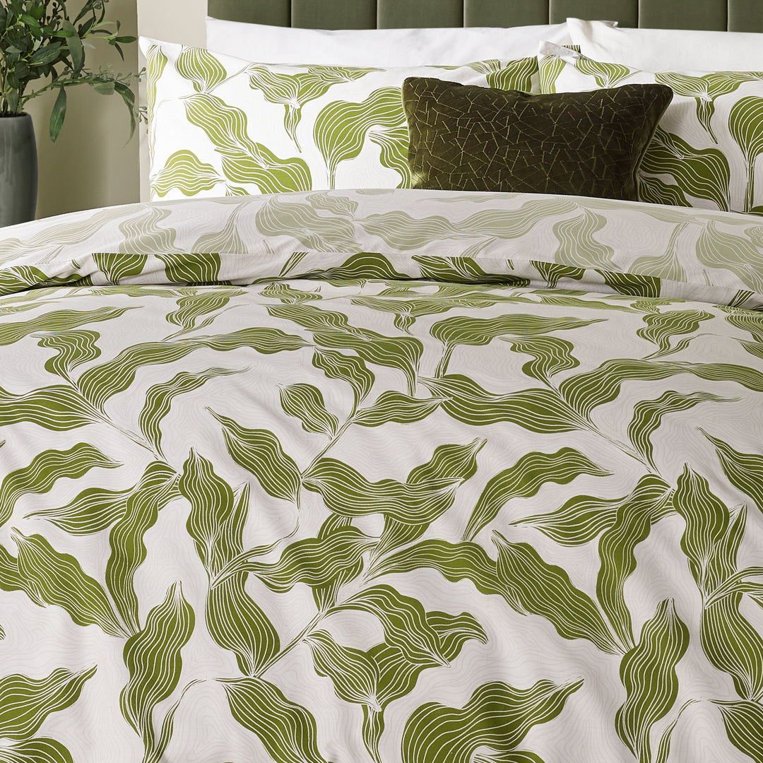 Lauro Single Duvet Set Olive - image 2