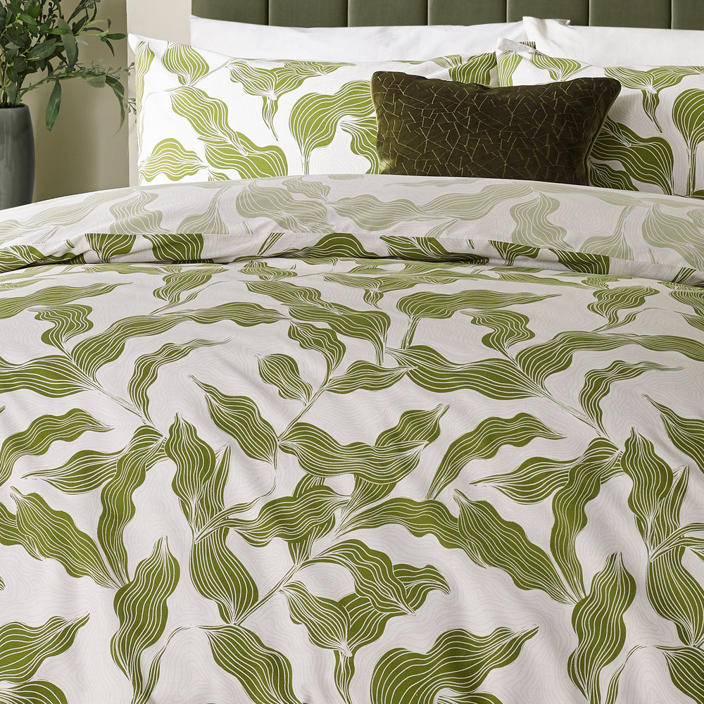 Lauro King Duvet Set Olive - image 2