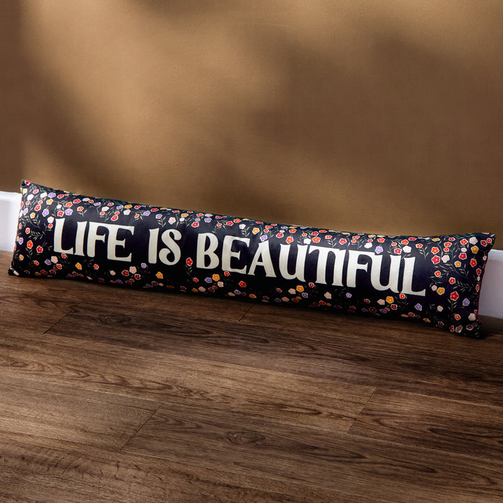 La Vida Life Is Beautiful 20x92 Draught Excluder Multi