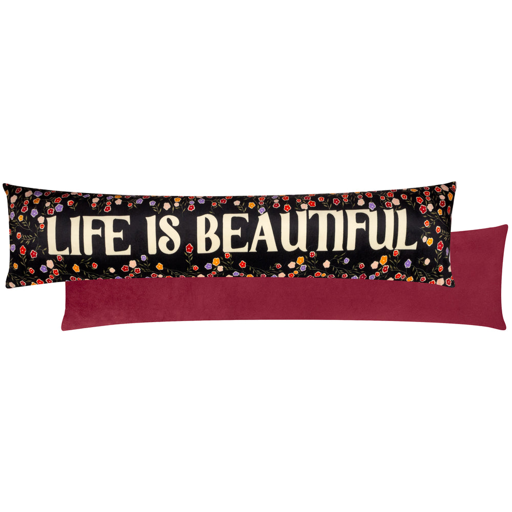 La Vida Life Is Beautiful 20x92 Draught Excluder Multi - image 2