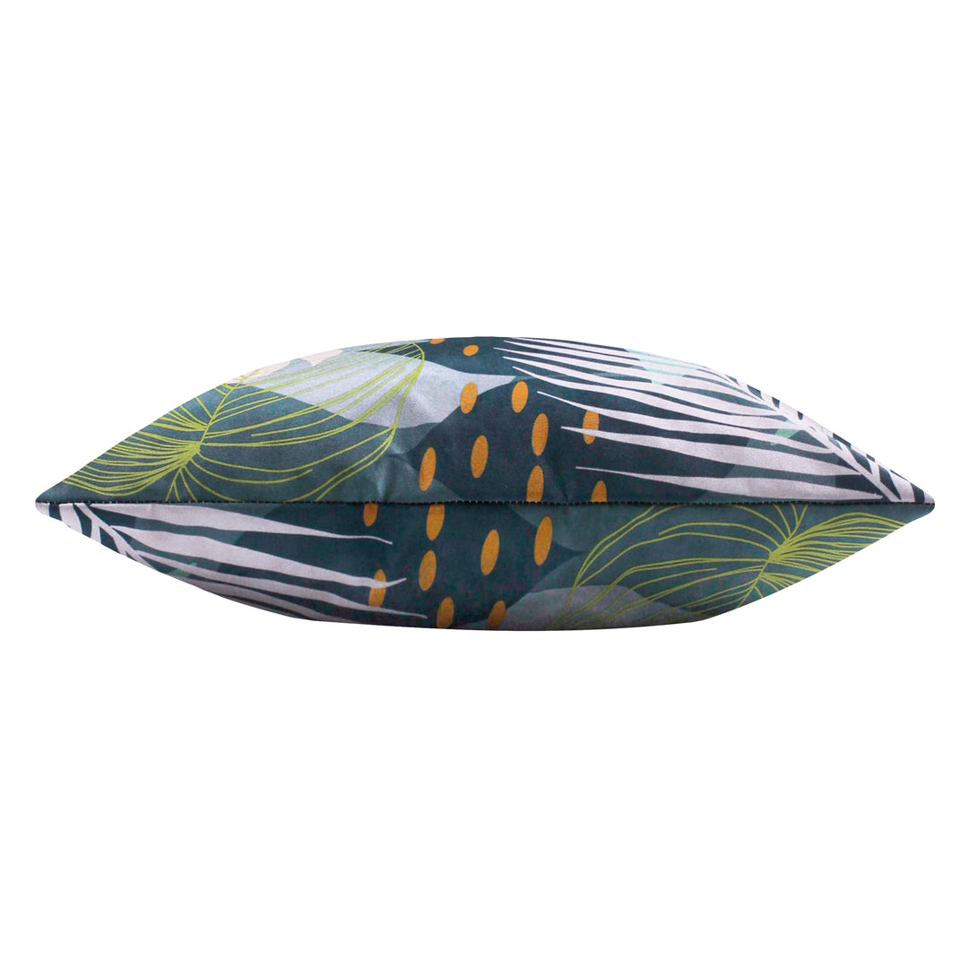Leafy 43x43 Outdoor Cushion Cover Teal - image 3