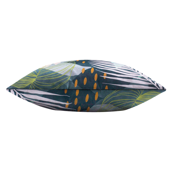 Leafy 43x43 Outdoor Cushion Cover Teal - image 3