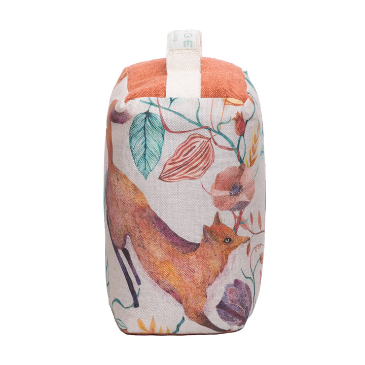 LEAPINGINTOTHEFAUNA DOORSTOP LINEN