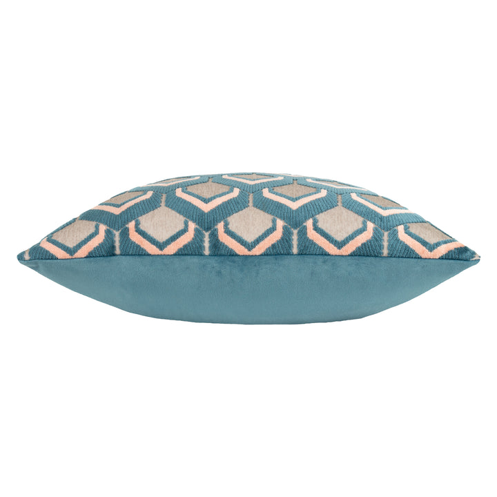 LEDBURY 45X45 CUSHION CASE SMOKE/ROSE