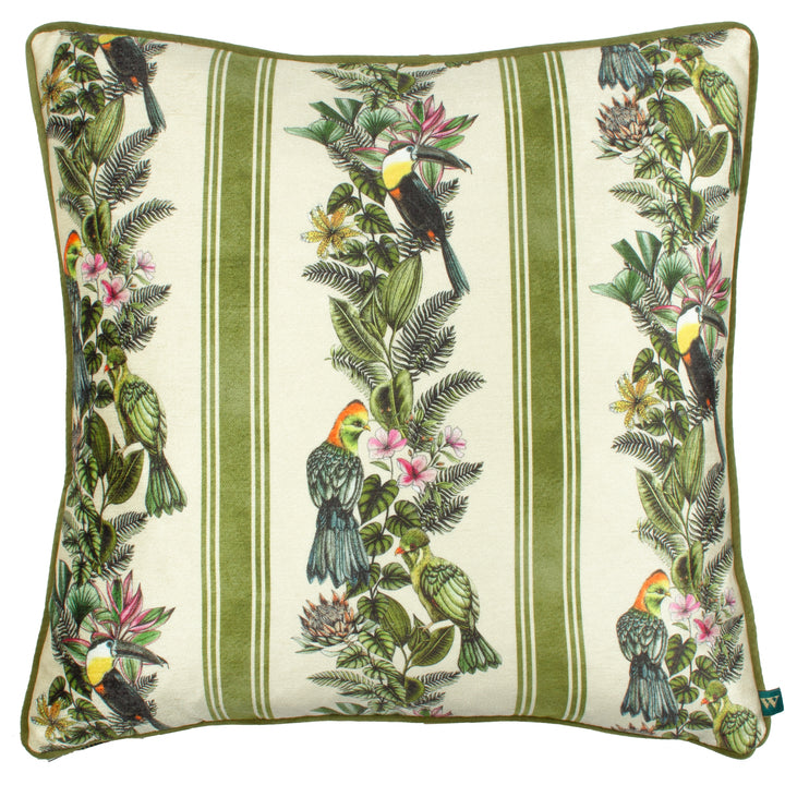 LEILANI 43X43 CUSHION CASE LEI OLIVE