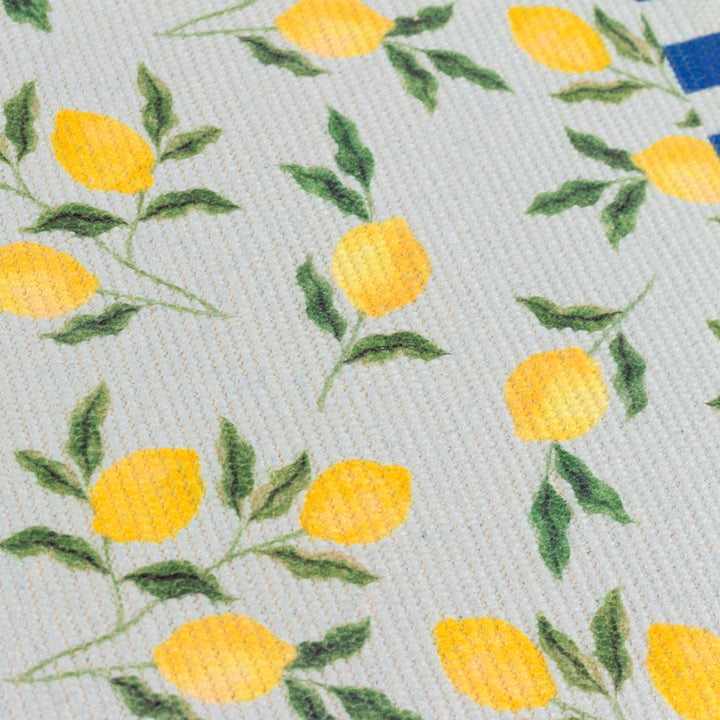 Lemons 46x36 Set Of 4 Table Placemats Blue - image 5