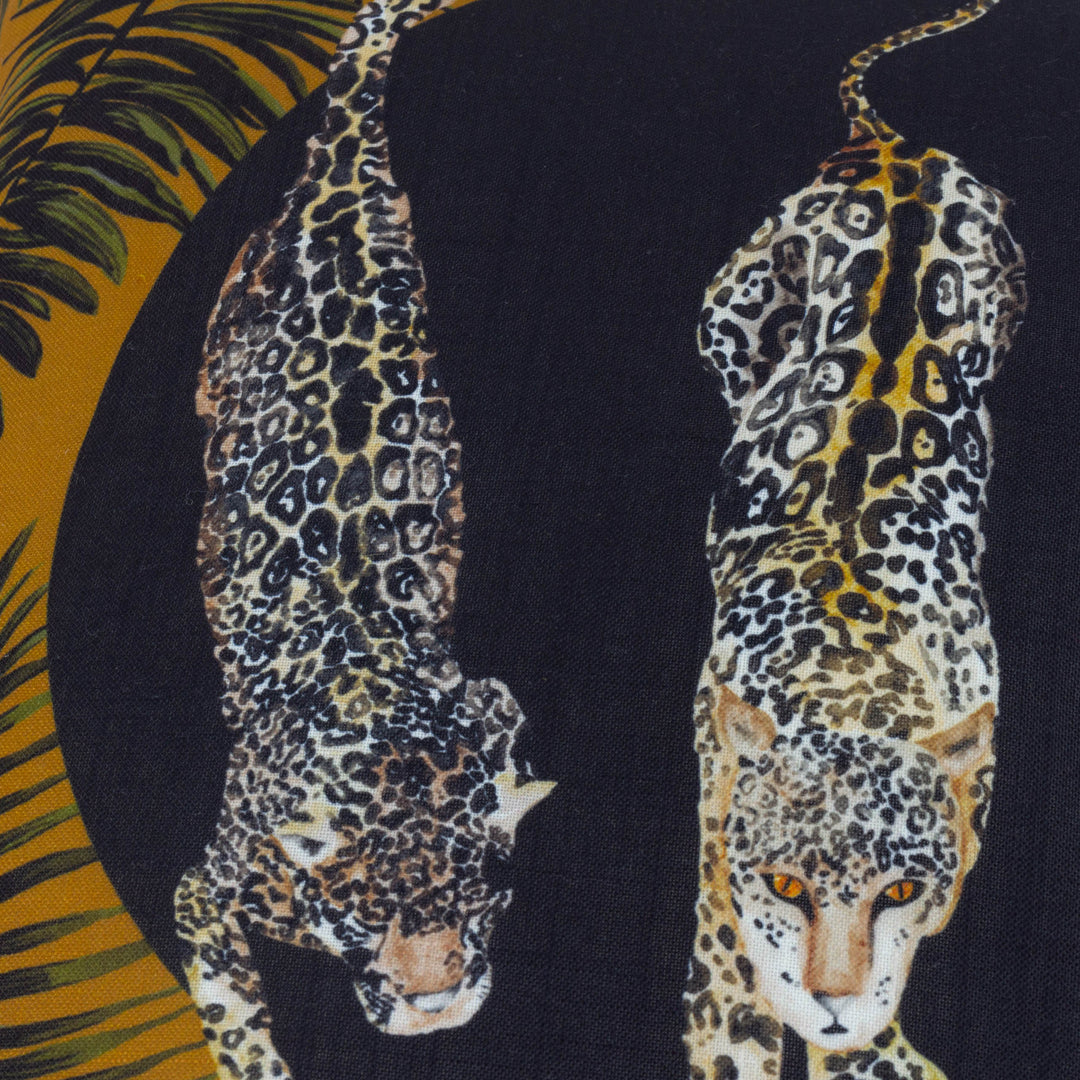 Leopardis Trio 50x50 Outdoor Cushion Case Black/Gold - image 5
