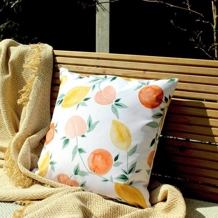Les Fruits 43x43 Outdoor Cushion Cover Multi - image 3