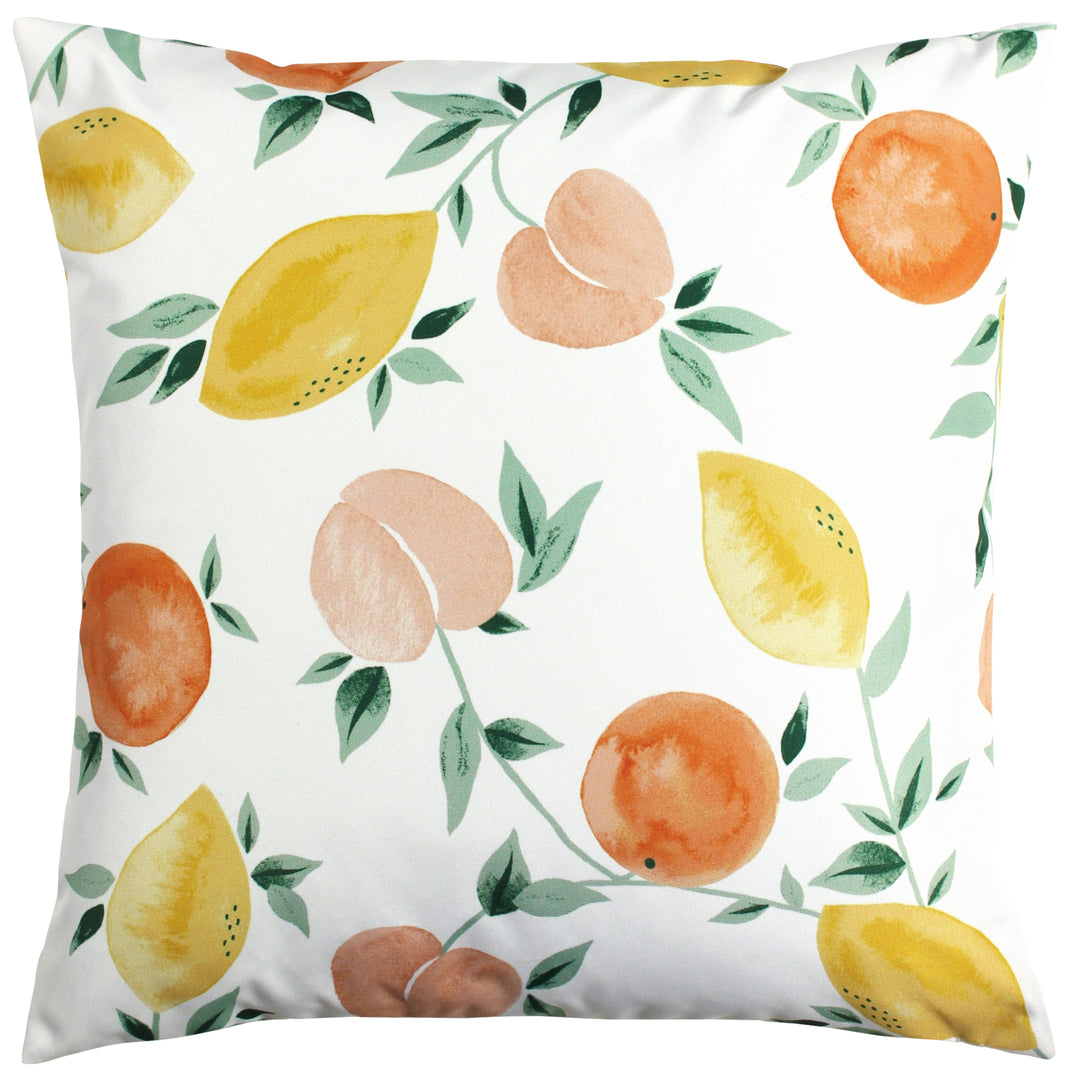 Les Fruits 43x43 Outdoor Cushion Cover Multi