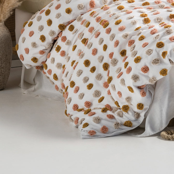Lh Haze Ks Duvet Set Pink/Sand - image 2