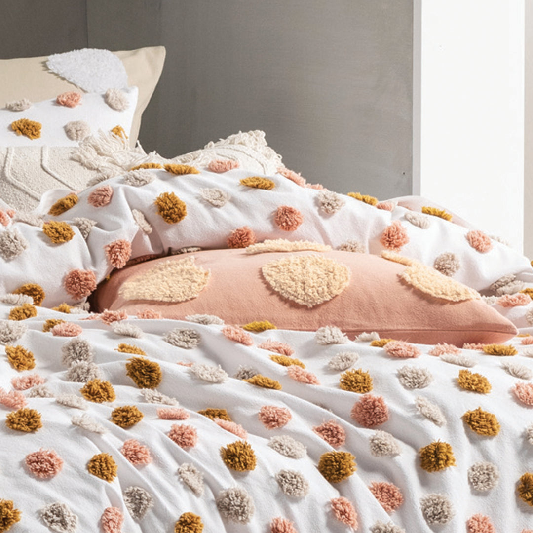 Lh Haze Ks Duvet Set Pink/Sand - image 3