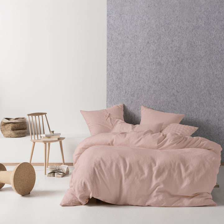 Lh Nimes Single Duvet Set Rose