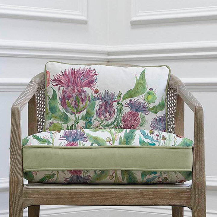 LIANA CHAIR COVERS ENCHANTING THISTLE DAMSON
