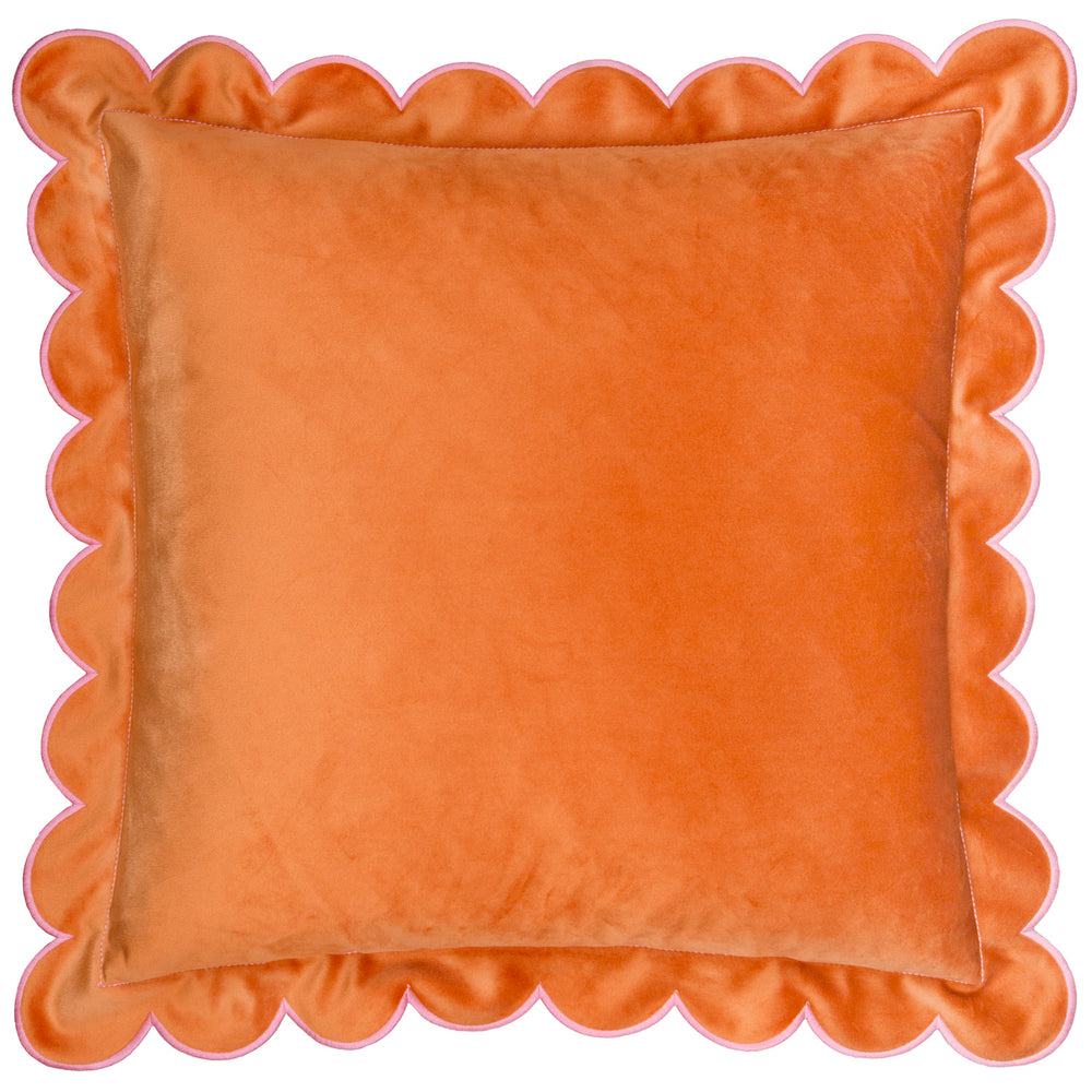 Lil Scallop 45x45 Cushion Case Orange / Pink - image 2