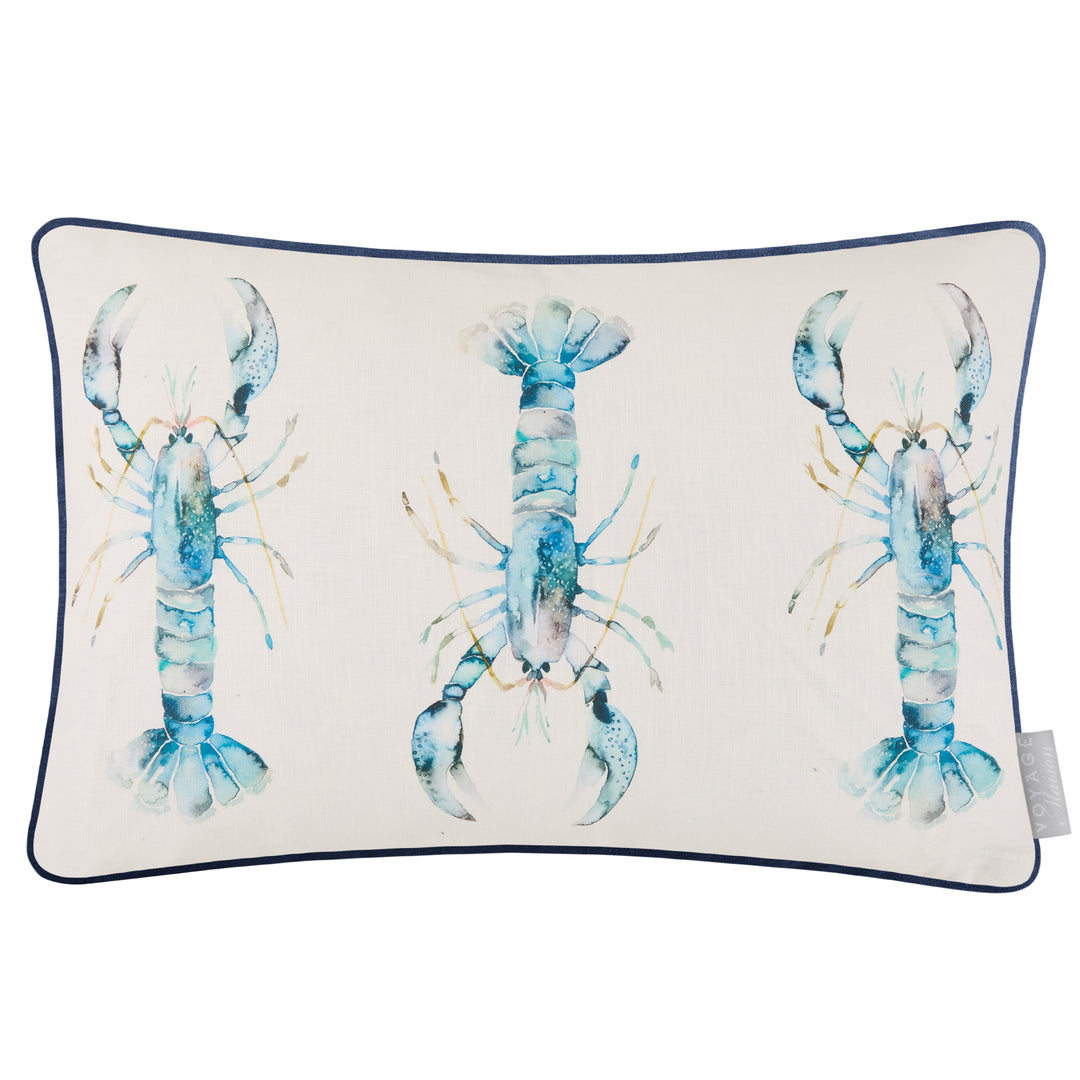 LOBSTER 40X60 CUSHION CASE  COBALT
