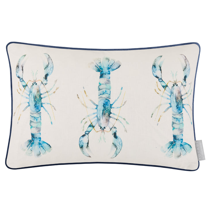 LOBSTER 40X60 CUSHION CASE  COBALT