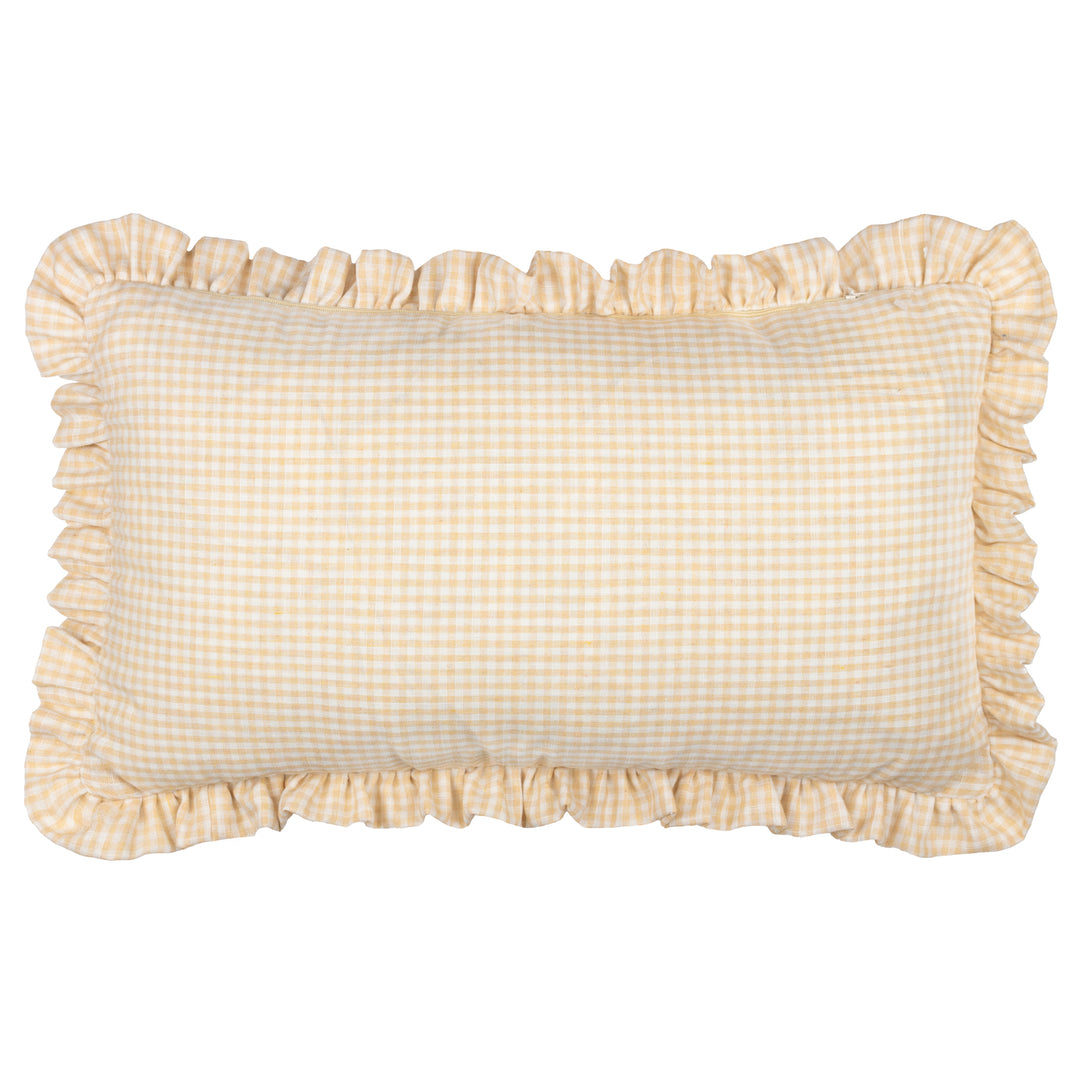 Les Petite Fleurs 30x50 Cushion Case Natural - image 3