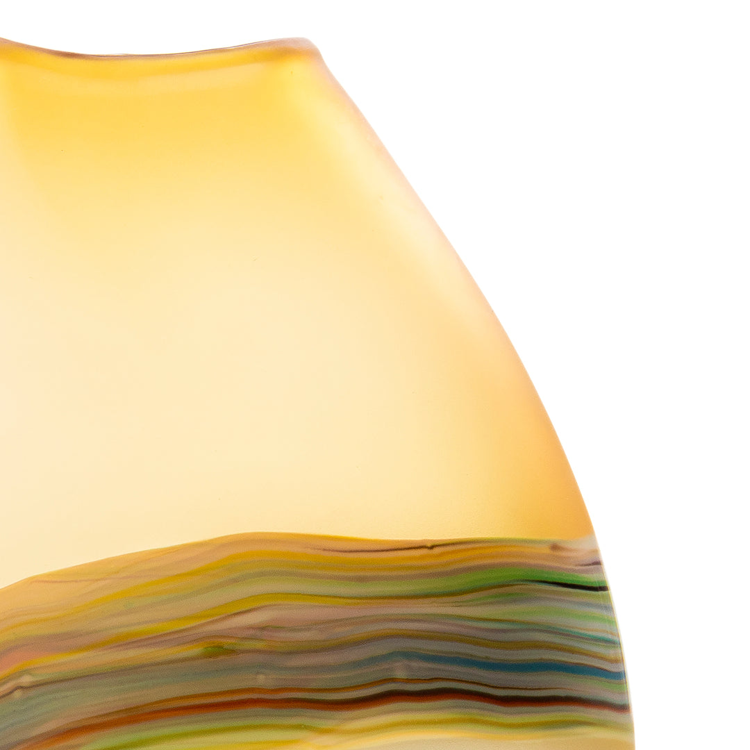 LUCIUS TALL VASE CITRINE