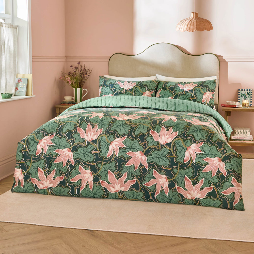 Luella Double Duvet Set Juniper Green - image 4