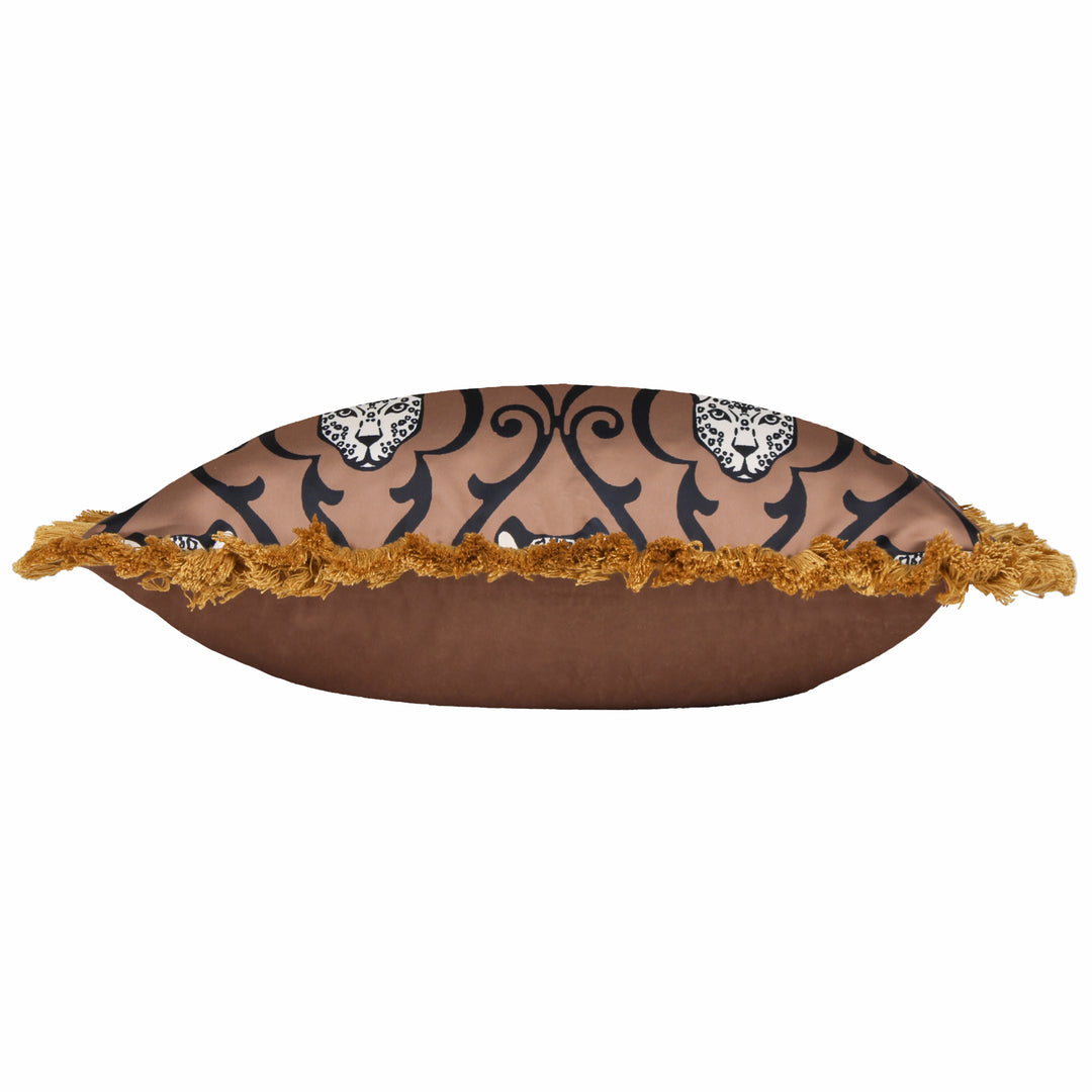 LUPITA 50X50 CUSHION CASE CARAMEL/GOLD
