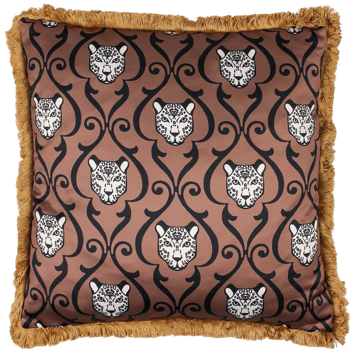 LUPITA 50X50 CUSHION CASE CARAMEL/GOLD