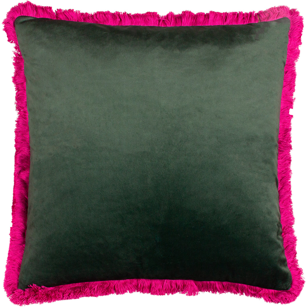 LUPITA 50X50 CUSHION CASE EMERALD/PINK