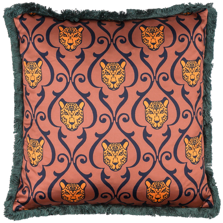 LUPITA 50X50 CUSHION CASE ROSE/EMERALD