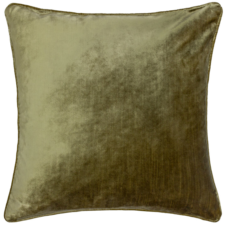 LUXE VELVET 55X55 C/CASE OLIVE