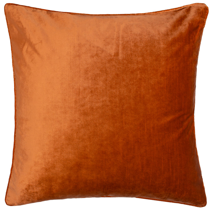 LUXE VELVET 55X55 C/CASE RUST