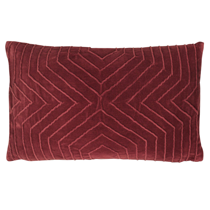MAHAL 30X50 CUSHION COVER BERRY