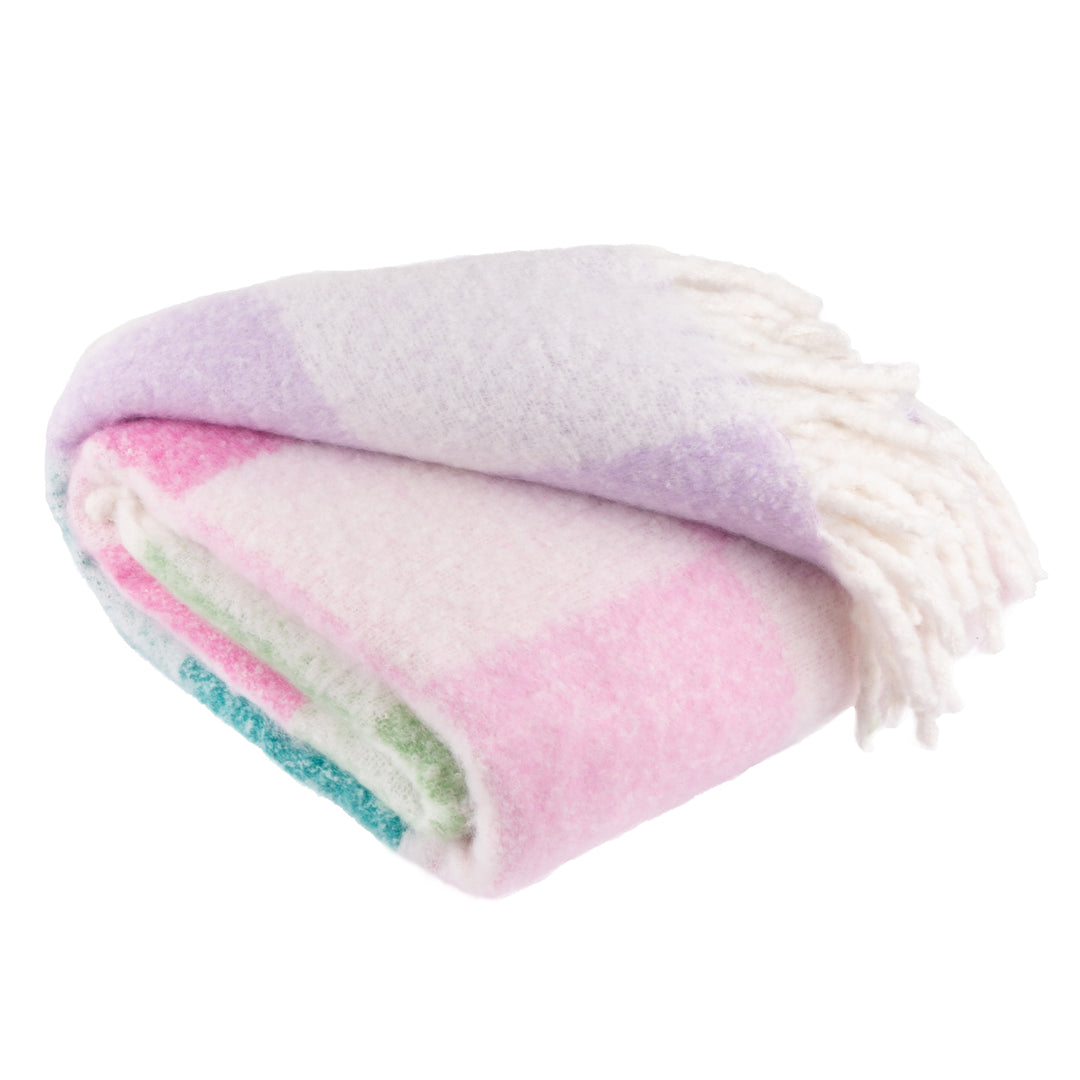 Maisie 140x180 Throw Aqua Blossom - image 2