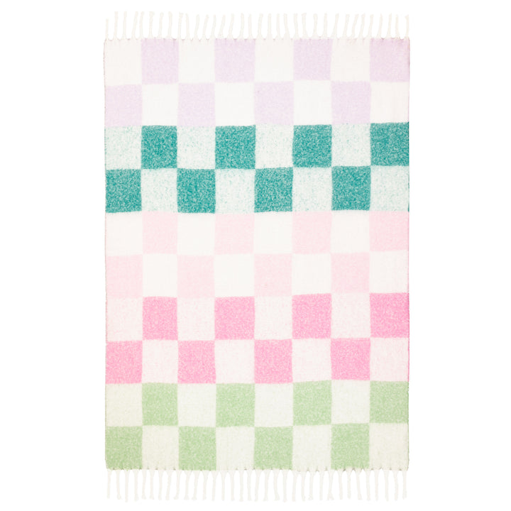 Maisie 140x180 Throw Aqua Blossom - image 4