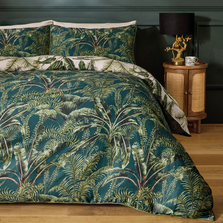 Majorelle Single Duvet Set Green