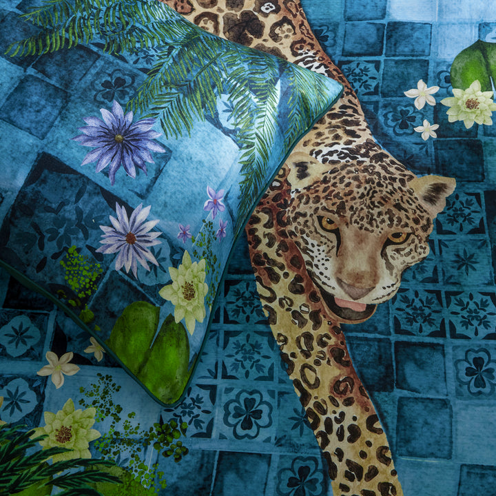 Majorelle King Size Duvet Set Azure Blue - image 3